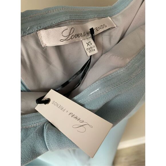 Lovers & Friends Danica Gown in Silver Blue - Picture 10 of 10